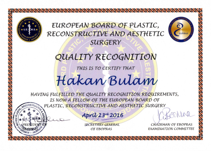 FEBOPRAS certificate